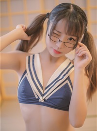 Meow sugar image vol.153 blue and white swimsuit(13)